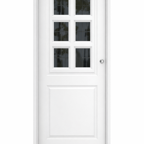 Puerta Modelo 265 con Postigo Central – Funcionalidad y Ventilación Segura