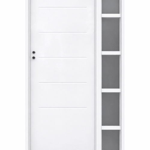 Puerta Modelo 380 L con Vidrio Lateral – Diseño Funcional y Mayor Luminosidad