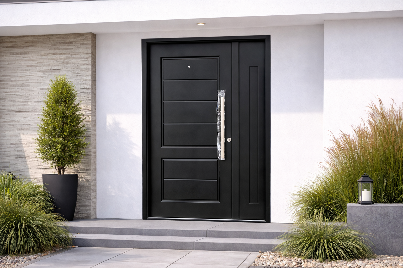 Puerta Doble Hoja 517 con Vidrio Alfa Metal – Amplitud, Diseño y Luminosidad - Imagen 4