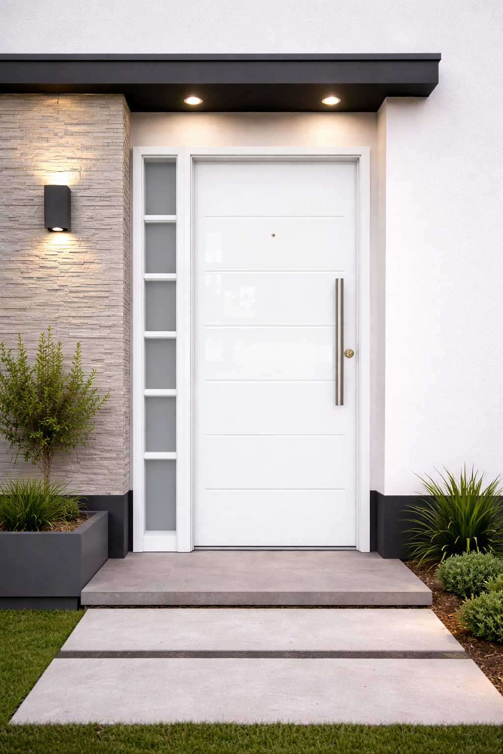 Puerta PAVIR Imperia con Vidrio Fijo – Diseño Moderno y Máxima Durabilidad - Imagen 3