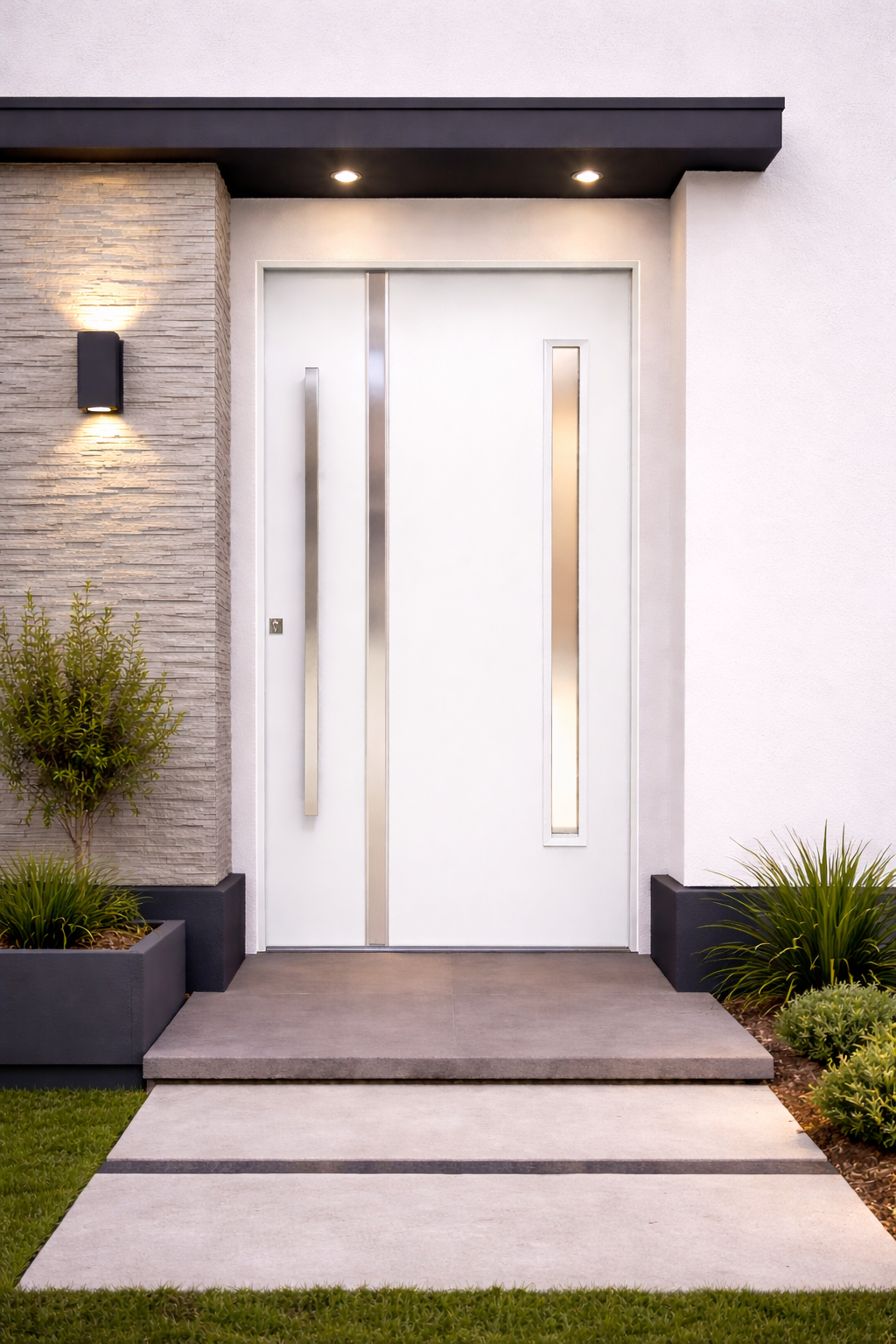 Puerta PAVIR Pivot1 Chica con Vidrio – Tecnología, Seguridad y Diseño Moderno - Imagen 4