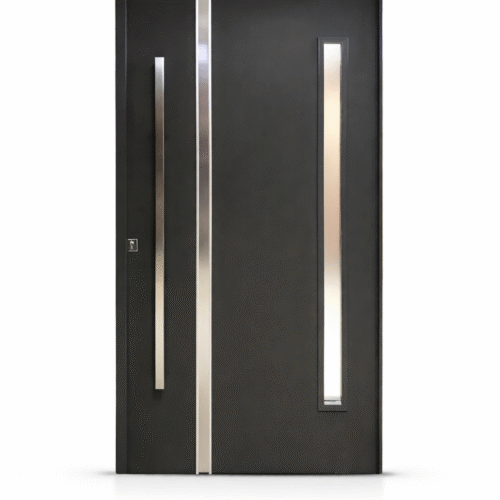 Puerta PAVIR Pivot1 Chica con Vidrio – Tecnología, Seguridad y Diseño Moderno