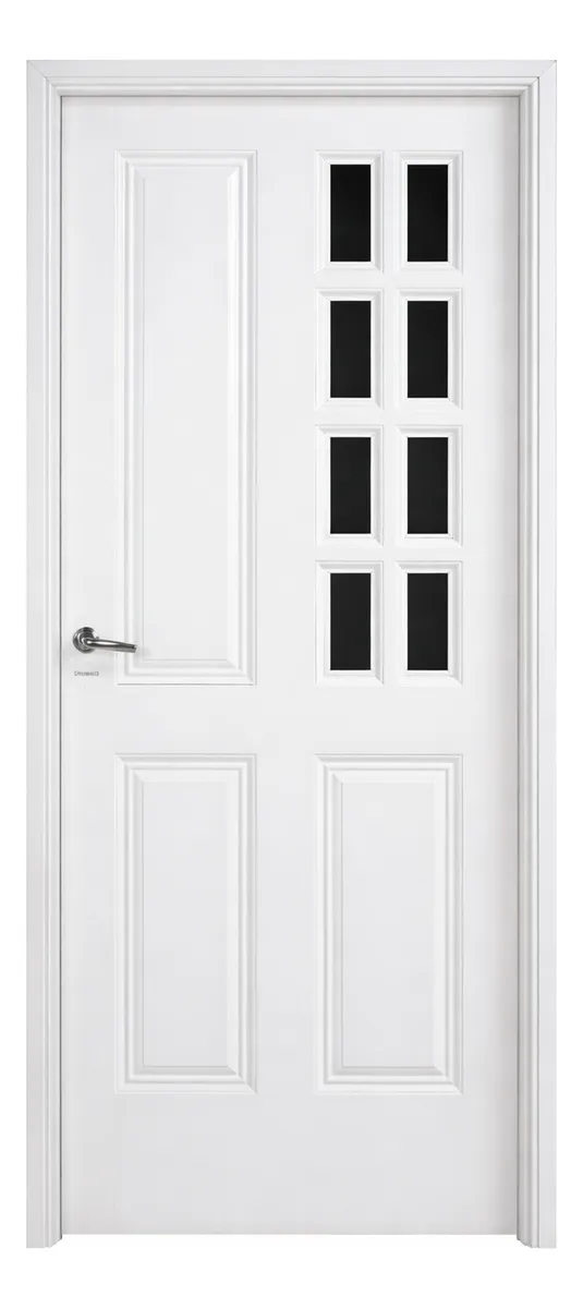 Puerta Modelo 341 con Ventana Lateral – Funcionalidad y Luminosidad para Obra